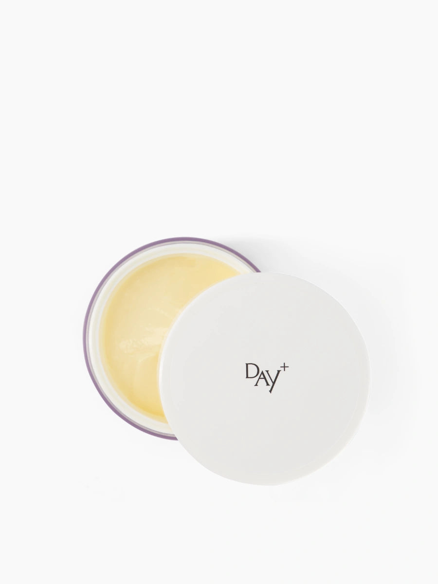 Pot du Baume Corps Nourrisant entre-ouvert pris de haut.