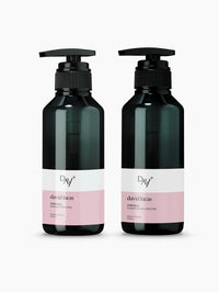 Duo de soins capillaires David Lucas x Day+ à base de Kératine.