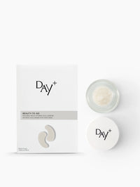 Duo de soins pour un regard éclatant : le Eyes & Cheeks Gloss et les Patchs Yeux Hydra-Collagène.