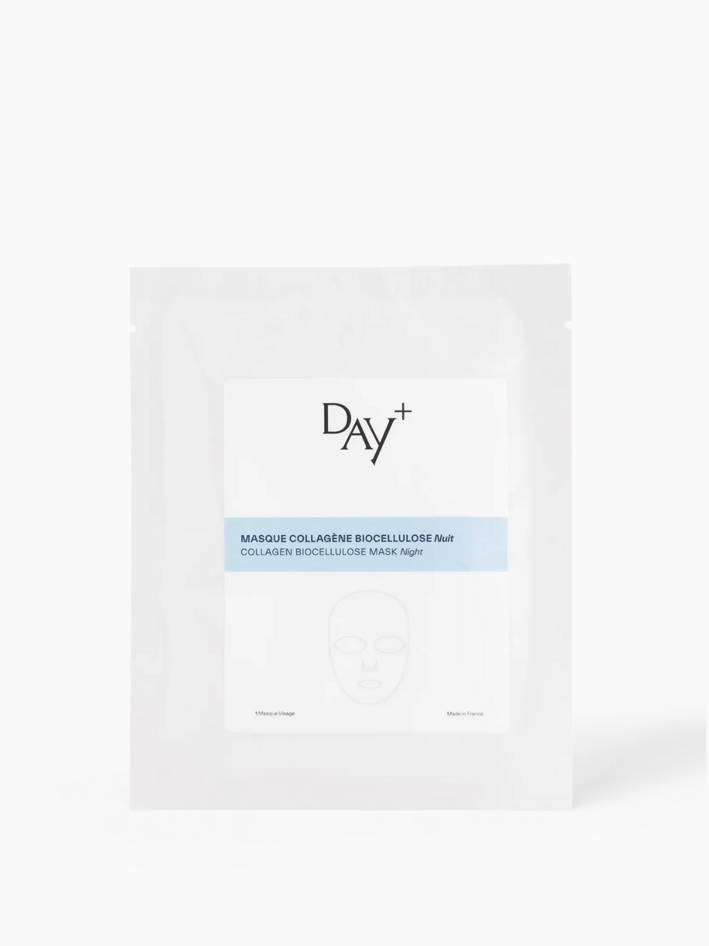 Sachet de Masque Collagène Biocellulose Nuit.