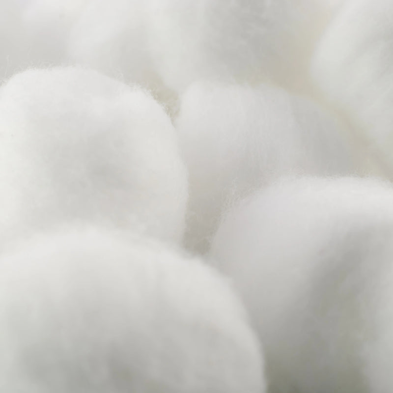 Zoom sur le coton présent dans le sweatshirt.