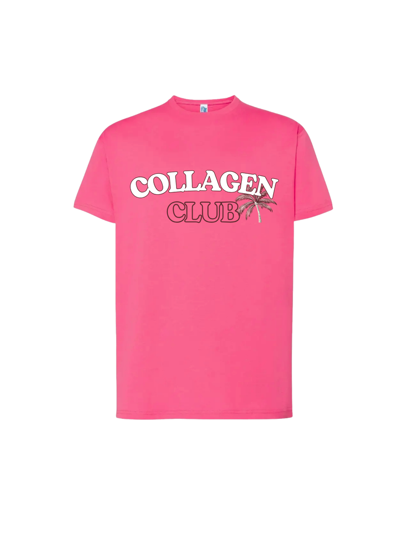 T-SHIRT COLLAGEN CLUB ROSE