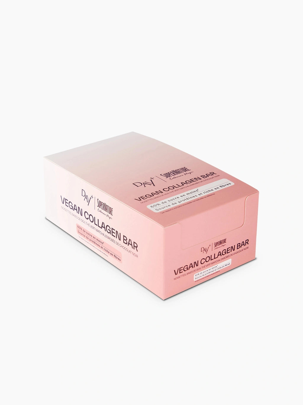 Boîte de 30 Barres Vegan Booster de Collagène.