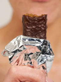 Zoom sur la texture de la Barre Vegan Booster de Collagène.