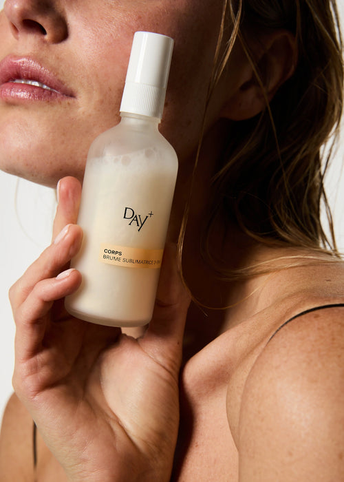 Brume sublimatrice à la douce odeur de monoï pour sublimer et parfumer la peau en un instant.