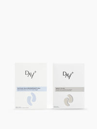 Duo regard expert régénération composé des Patchs Yeux Régénération Nuit et des Patchs Yeux Hydra-collagène.