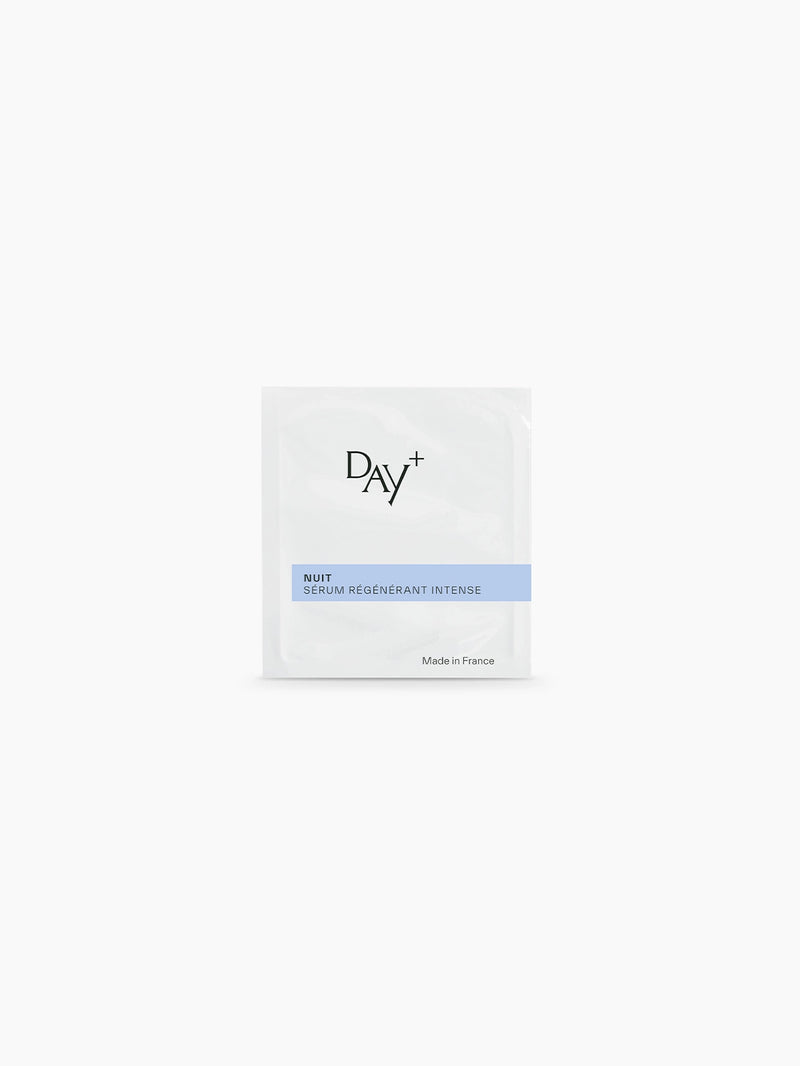 Sachet d'échantillon du Sérum Nuit Régénérant Intense de chez Day+.