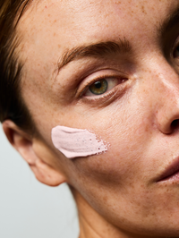 Application du Masque chauffant Exfoliant Perfecteur.