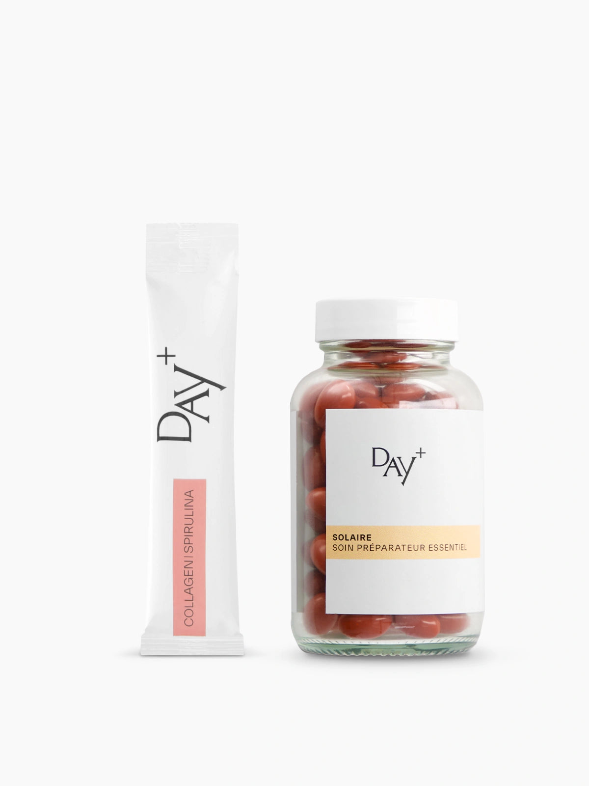 Duo peau parfaite avec le stick au collagène et le soin préparateur solaire essentiel