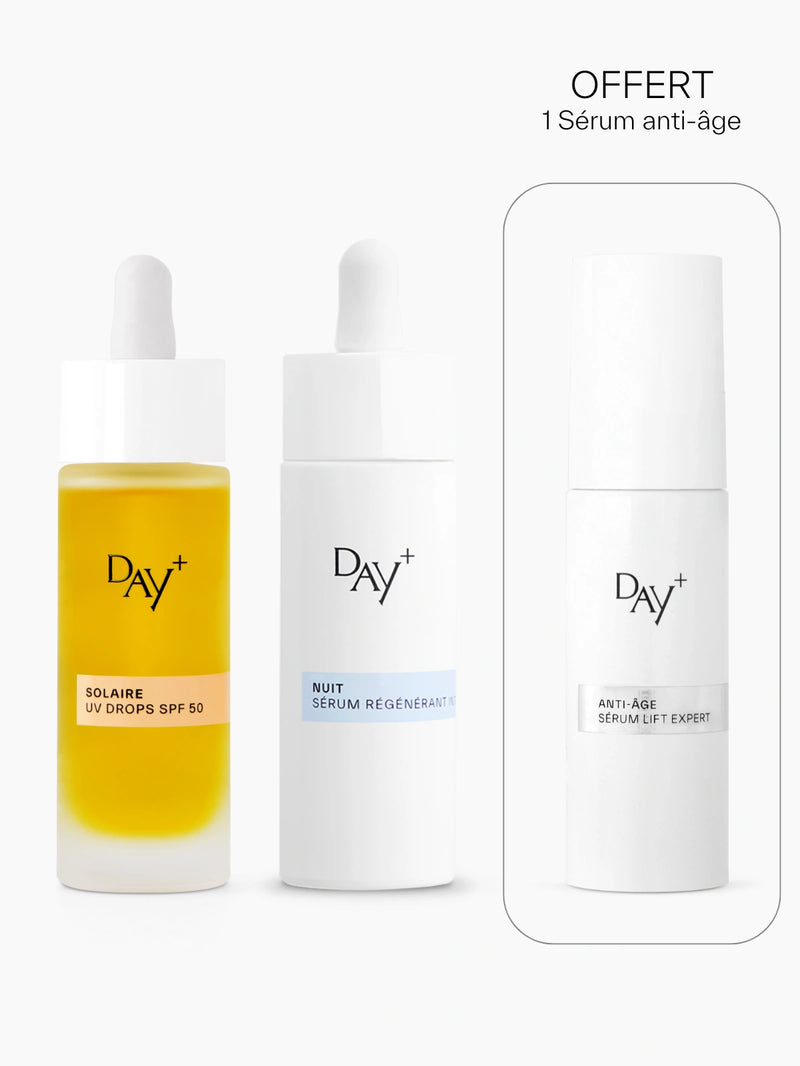 1 Sérum Anti-âge Lift Expert offert pour tout achat d'un coffret de Sérums.