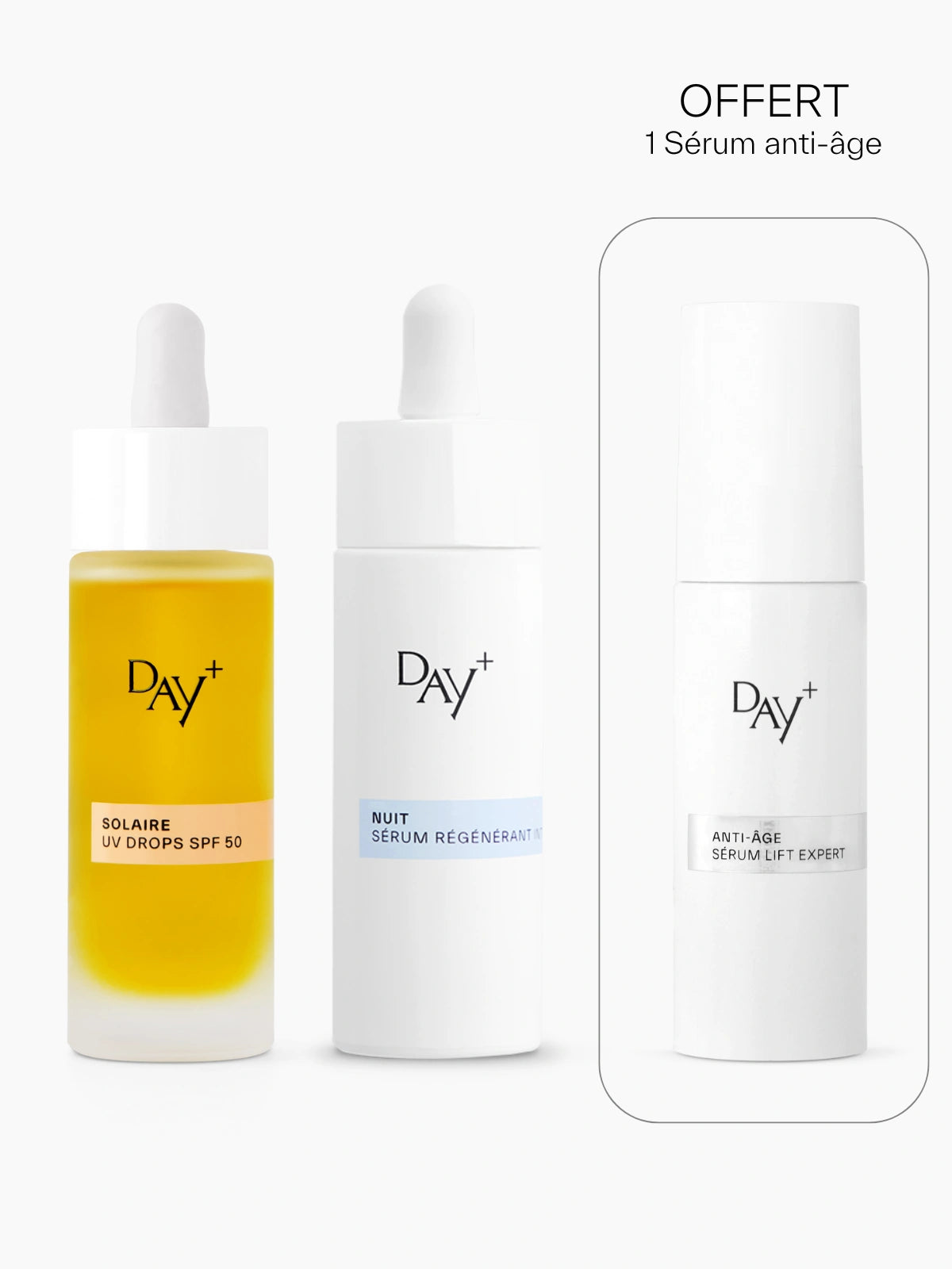 1 Sérum Anti-âge Lift Expert offert pour tout achat d'un coffret de Sérums.