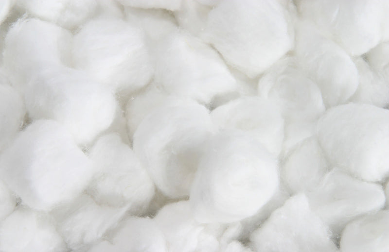 Texture de coton présent de la composition du Sweatshirt.