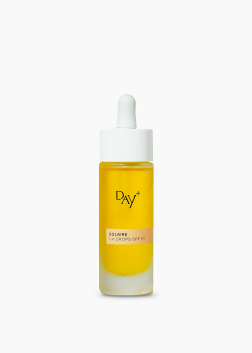 Flacon du Sérum Solaire UV Drops SPF 50.