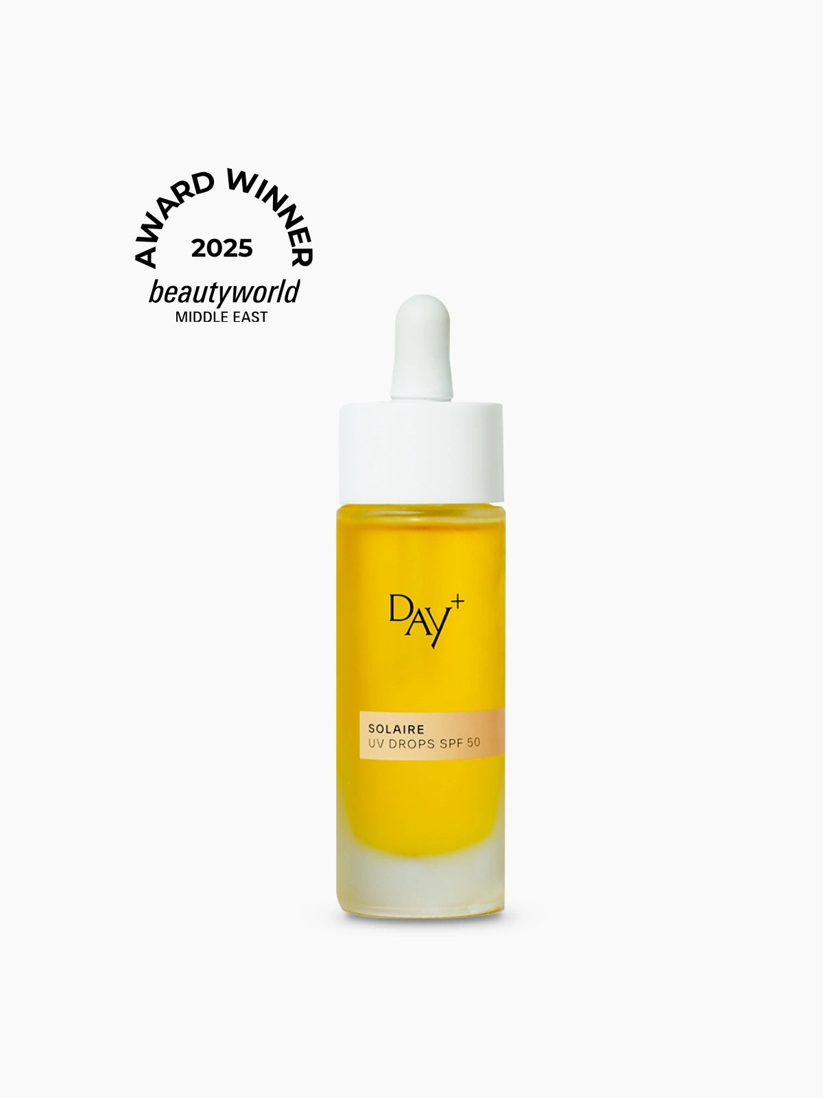 UV Drops SPF 50 gagnant, des Beautyworld Middle East dans la catégorie Product care of the year.