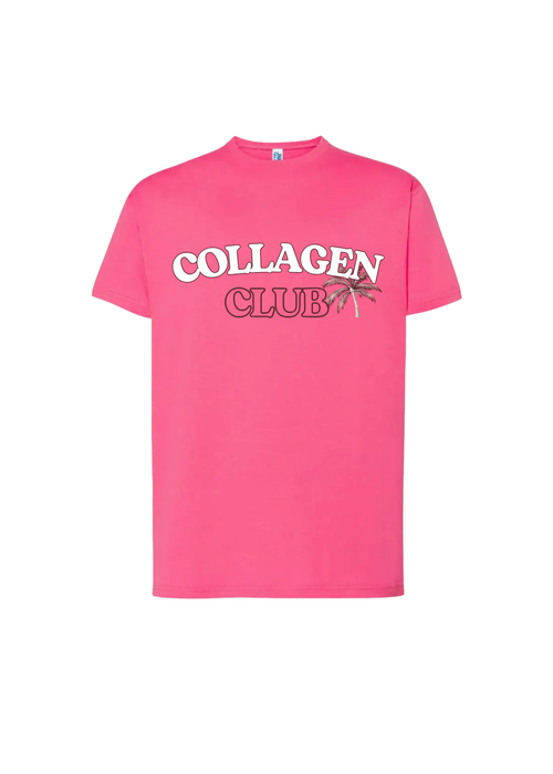 T-SHIRT COLLAGEN CLUB ROSE